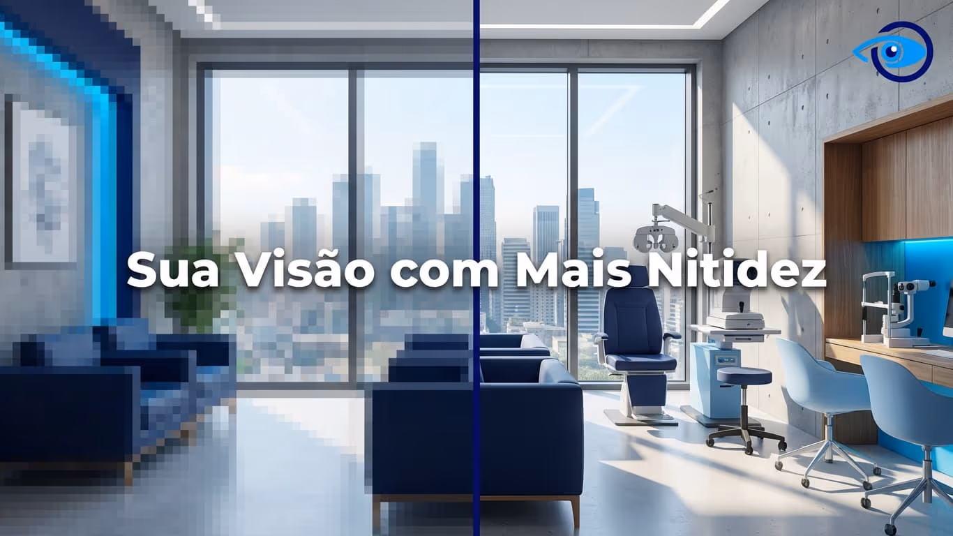 Sua visão com mais nitidez