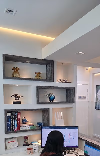 Recepção da Clínica Ortolan Oftalmologia em Pinheiros